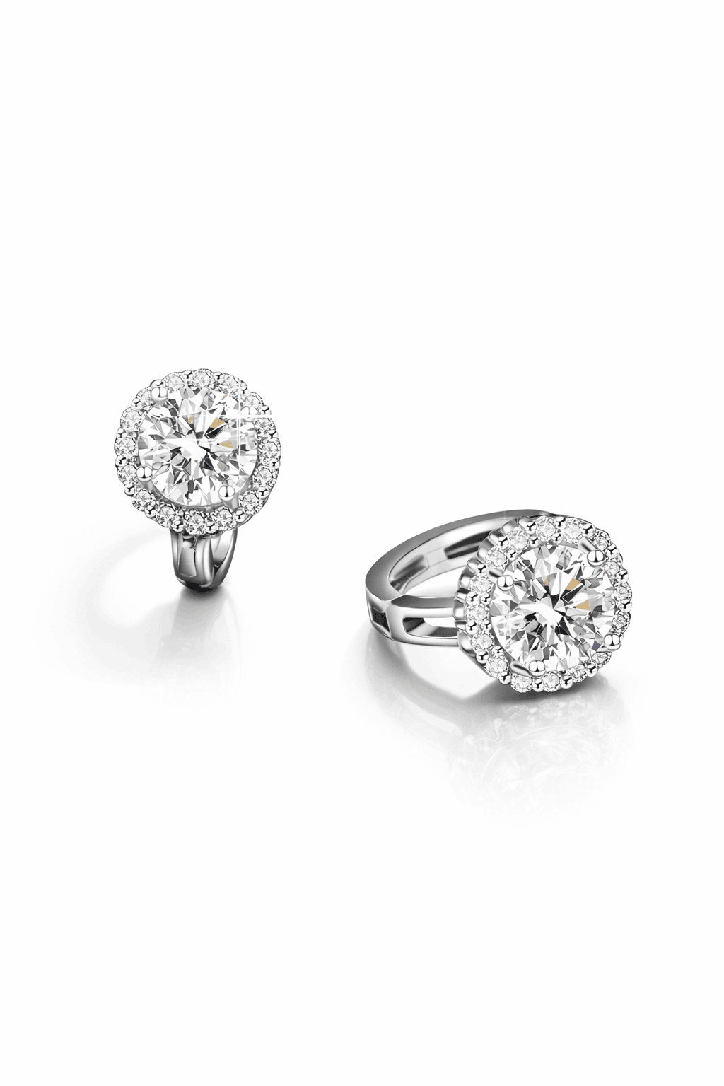 S925 creolörhängen i sterlingsilver Lamis