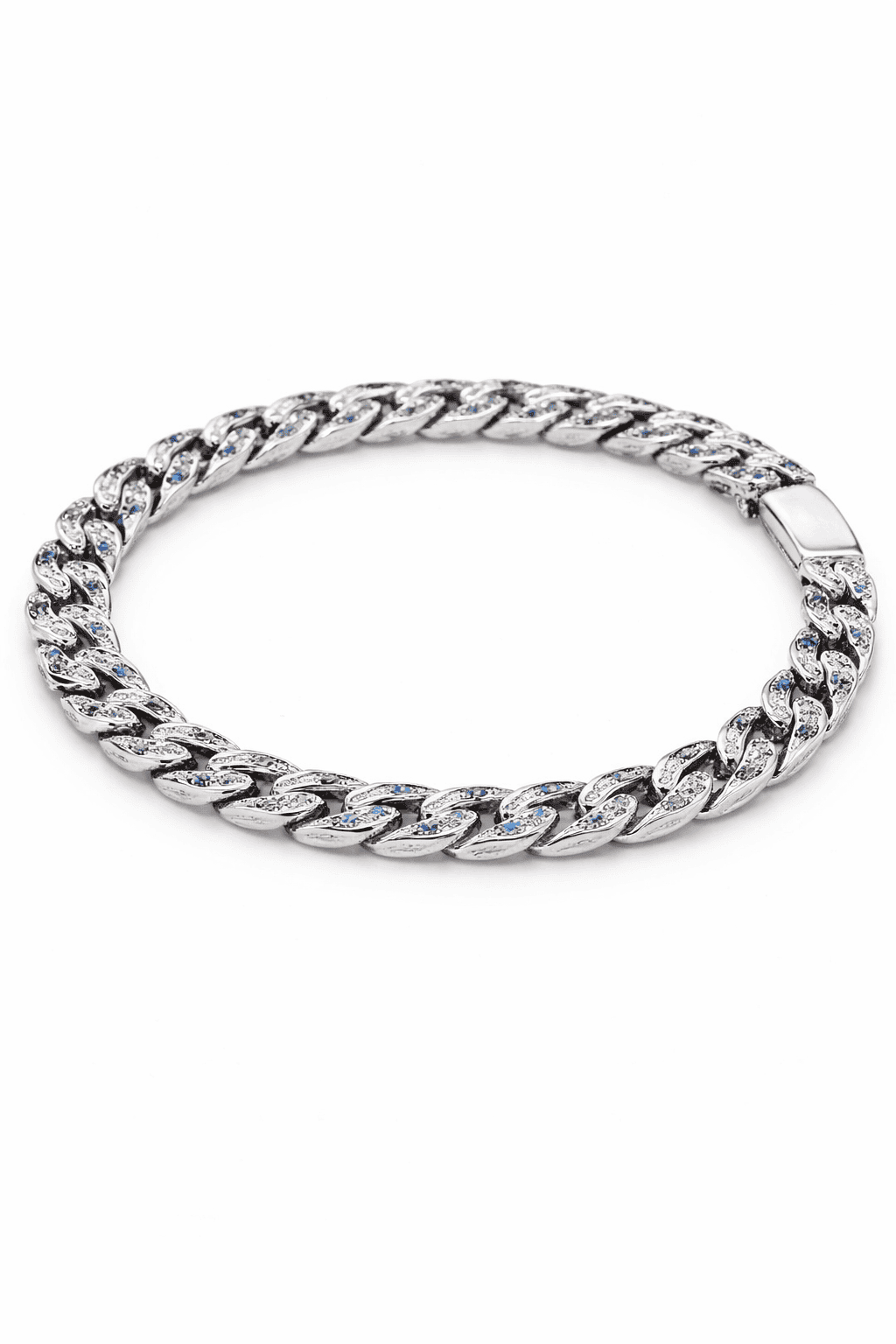 S925 silverarmband med diamant i retrostil Lamis