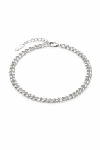 S925 cubanskt kedjearmband i silver Lamis